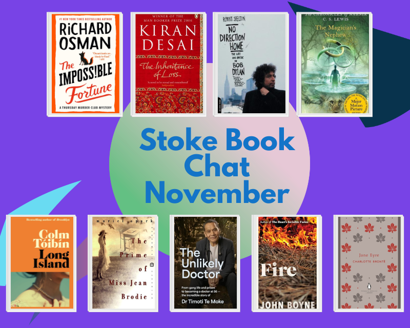 Stoke Library book chat - November - Nelson Public Libraries